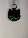 Cat Leather Keychain